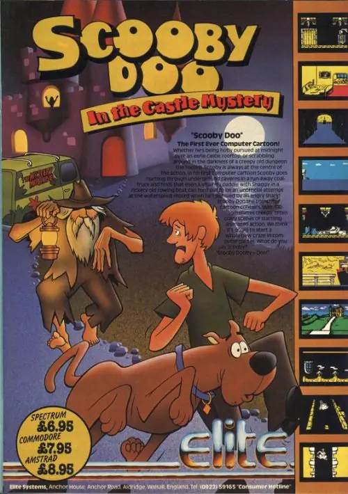 Scooby Doo In The Castle Mystery (UK) (1986).dsk ROM